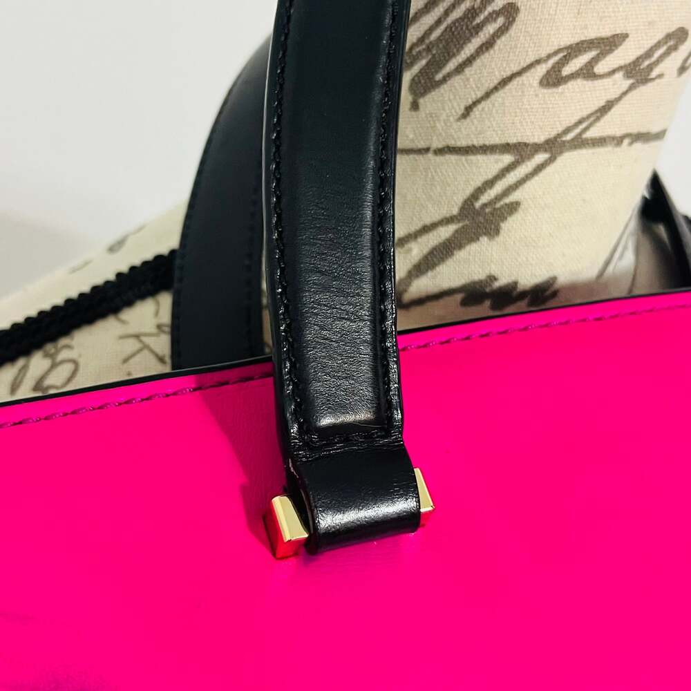 Kate Spade New York 2 Park Avenue Beau Bag in Pink and Red - Picture 13 of 16